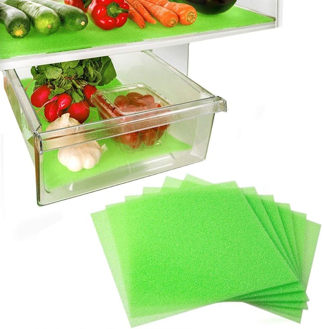 Dualplex Refrigerator Drawer Liners (6 Pack)