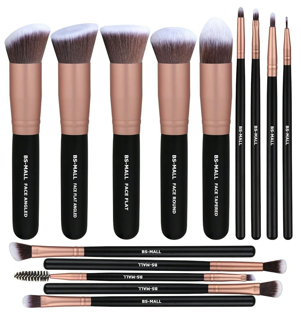 BS-MALL Synthetic Makeup Brushes (Set of 14)