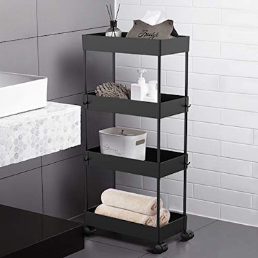 AOJIA Slide Out Storage Cart
