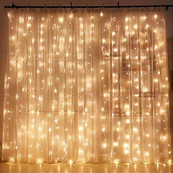 Twinkle Star LED Curtain String Lights