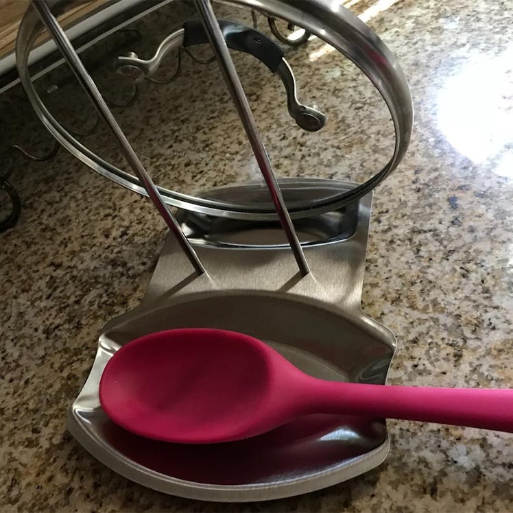 BBDOU Spoon Rest and Pot Lid Holder