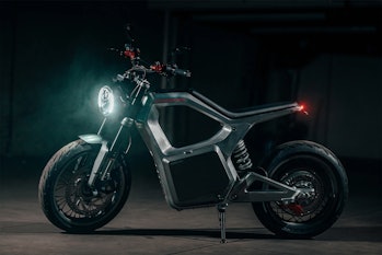 The Metacycle from Sondors is a new electric motorcycle with 80 miles of range.