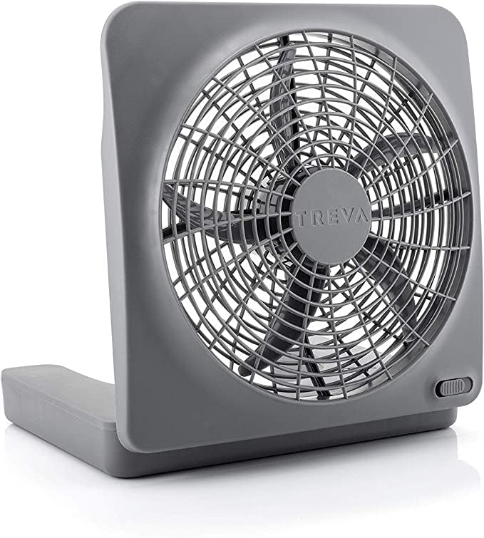 O2COOL Treva Battery-Operated Fan