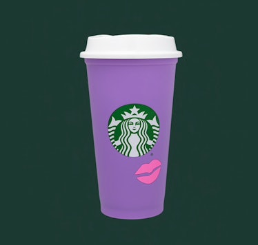 Starbucks' Valentine's merch includes a new color-changing option.