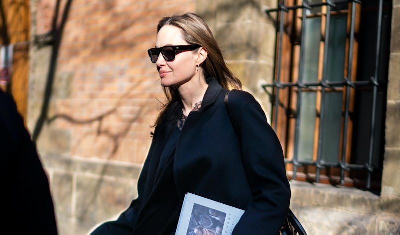 Angelina Jolie S All Black Outfit Breaks This One Major Fashion Rule