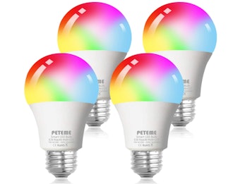 Peteme Smart Light Bulbs (4-Pack)