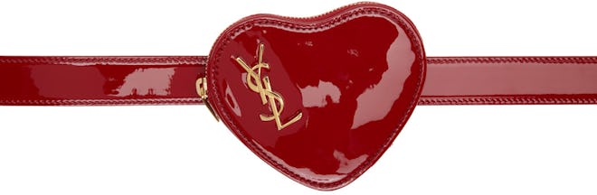 Red Heart Logo Belt Bag