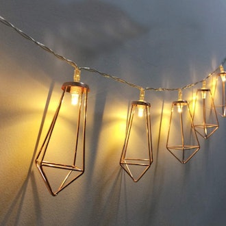 Twinkle Star Geometric String Lights