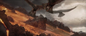 The Eagles in Lord of the Rings: Return of the King