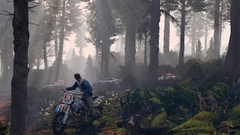 grand theft auto 5 motorbike woods