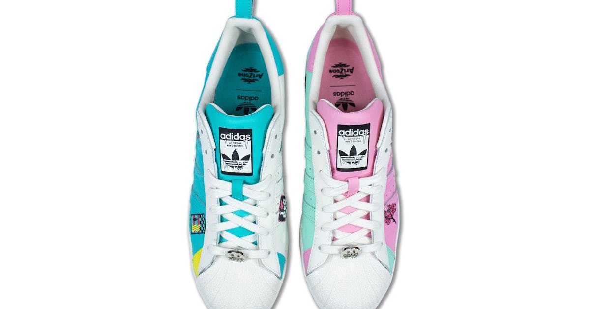 Adidas Arizona Green Tea Superstar sneakers are just bad taste
