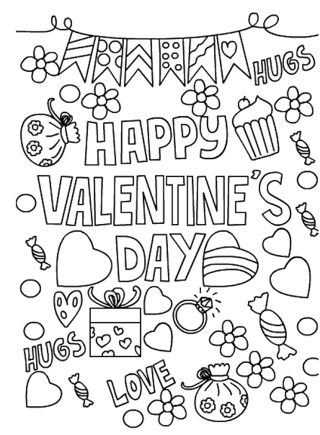 Happy Valentine's Day Printable Card