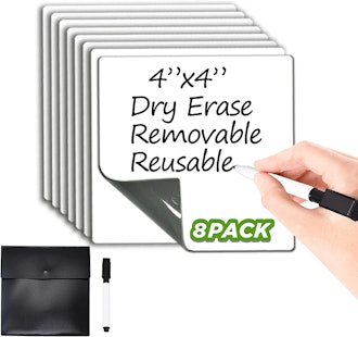 JJPRO Dry Erase Sticky Notes (8-Pack)