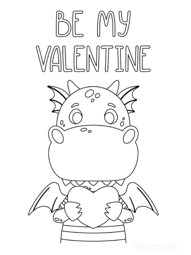 "Be My Valentine" Dragon 