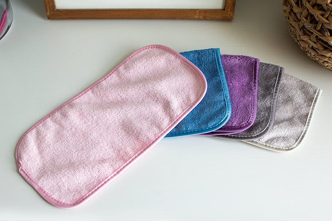 S&T INC. Always Off Reusable Makeup Remover Cloths (5-Pack)