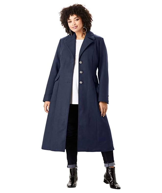 Roaman's Wool Blended Coat 