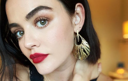 Lucy Hale has a genius trick to organizing her skincare