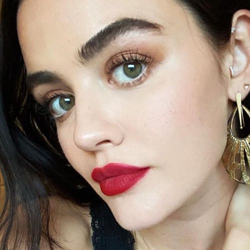 Lucy Hale has a genius trick to organizing her skincare