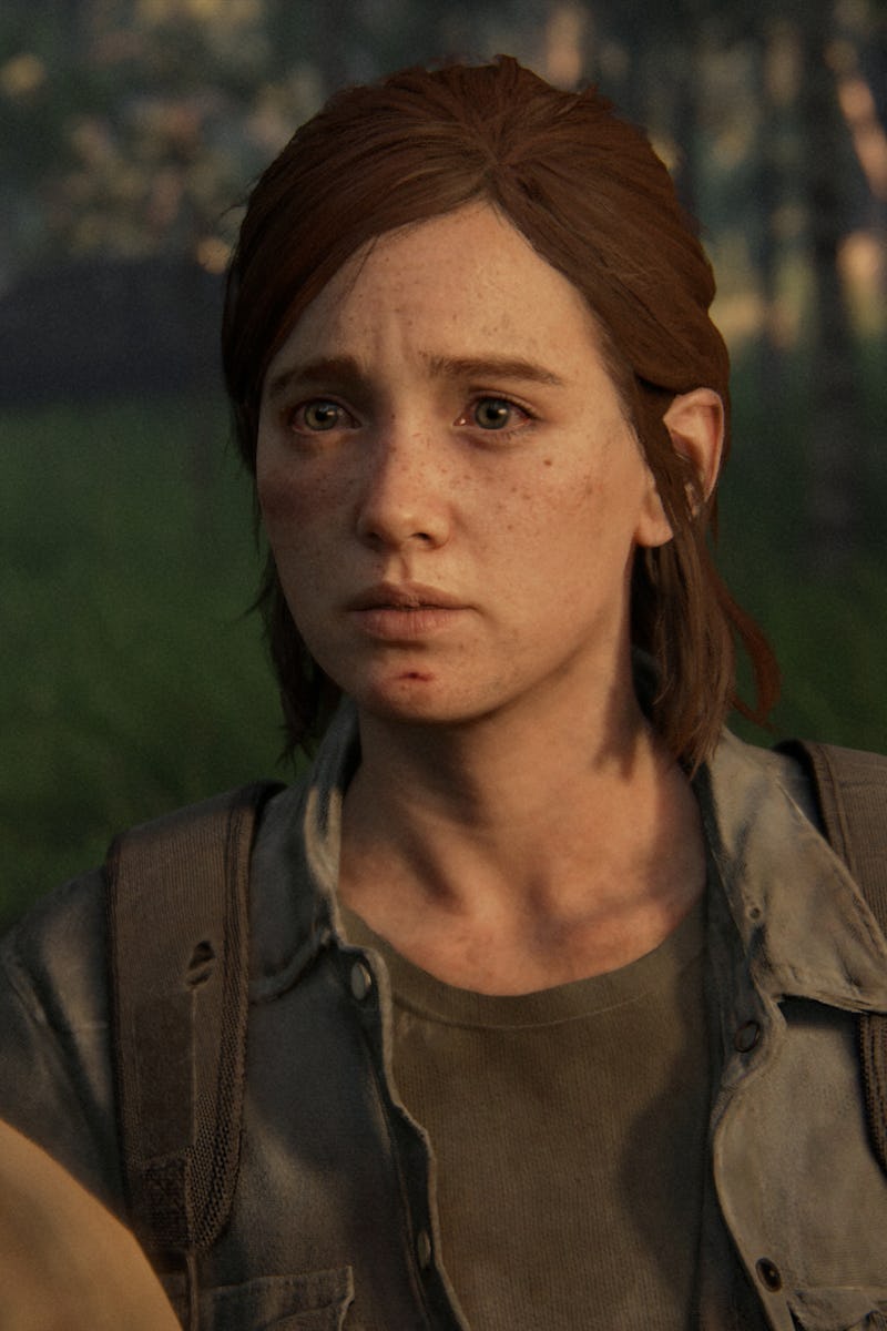 A female character in the Last of Us game