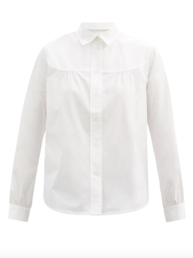 Pascale Cotton Poplin Shirt