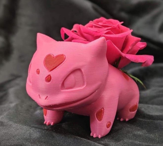 Pokémon Valentines Special Pink Bulbasaur Planter
