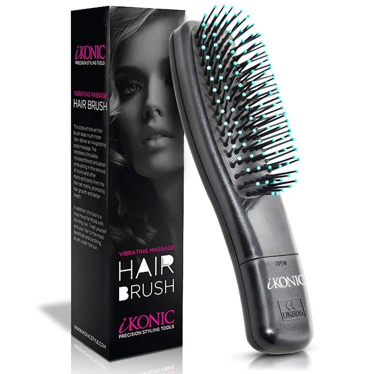 IKONIC 3-In-1 Vibrating Hair Brush 