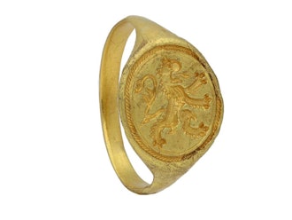 Elizabethan Gold Signet Ring