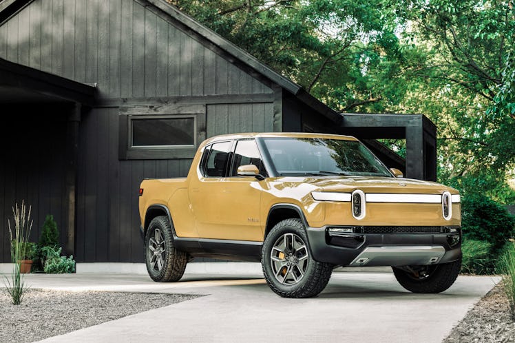 The Rivian R1T.
