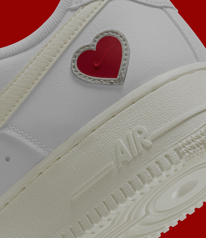 Nike has a Valentine's Day Air Force 1 for the special someone in your life