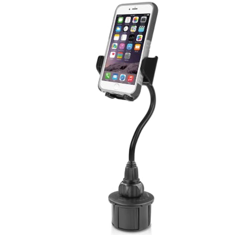 problem solving products Macally Car Cupholder Phone Mount