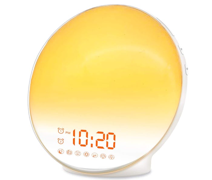 JALL Wake Up Light Sunrise Alarm Clock