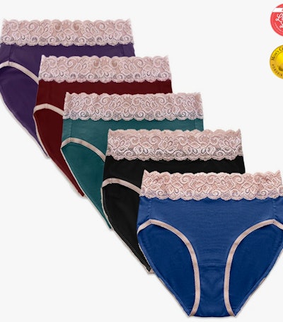 Knit Mesh Surgical Pants [5 Pack] Disposable Underwear for Postpartum,  Hospital