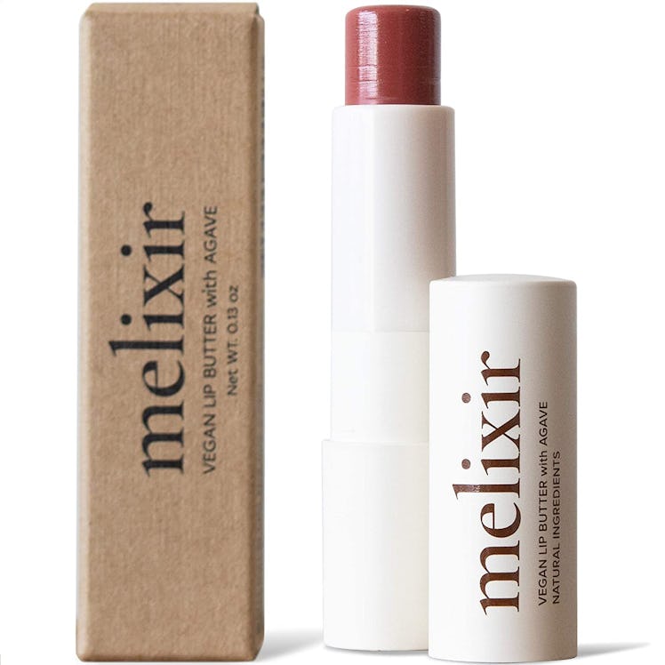 Melixir Vegan Lip Butter with Agave #Nude Cracker (Tinted)( 0.13oz)