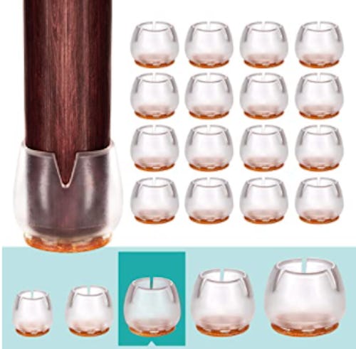 problem solving products MelonBoat Chair Leg Floor Protectors (16-Pack)