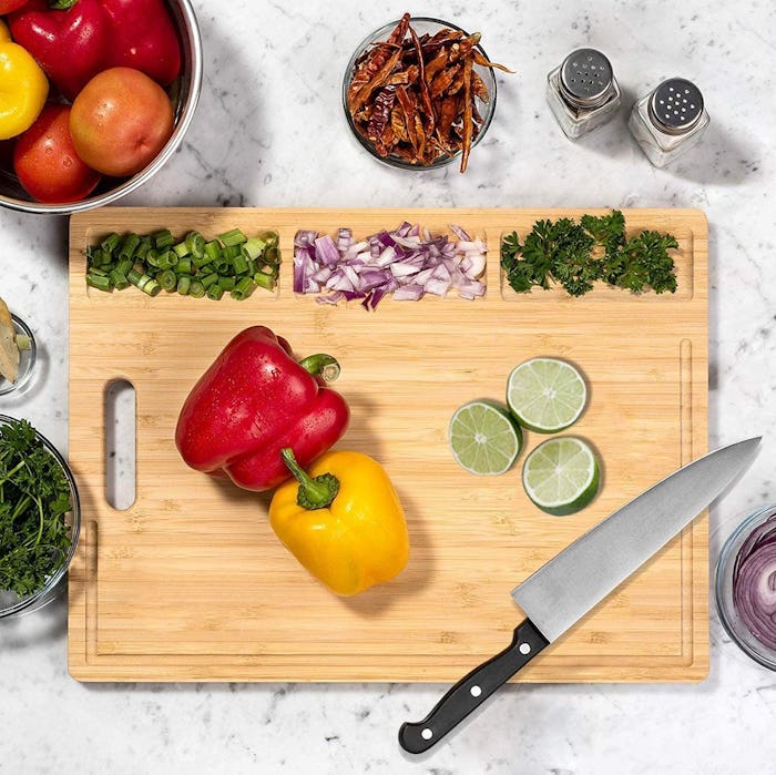 HHXRISE Bamboo Cutting Board