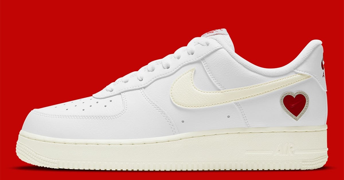 Nike has a Valentine's Day Air Force 1 for the special someone in your life