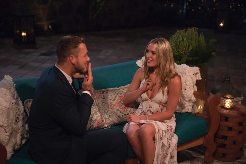 Colton Underwood and Cassie Randolph in 'The Bachelor'