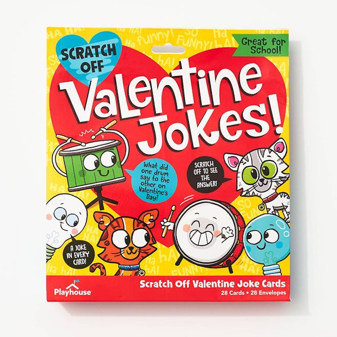 Scratch Off Joke Valentine Card Set