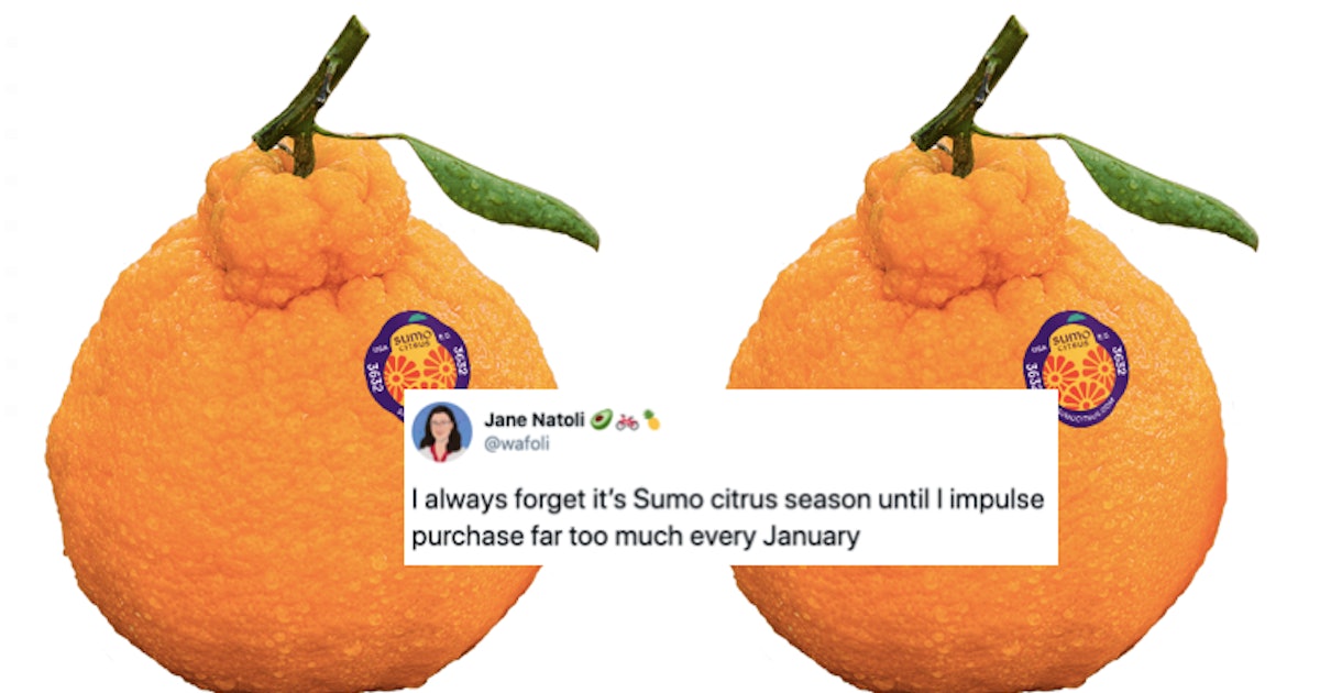 Here's Where To Buy The Sumo Citrus Oranges People Cannot Stop