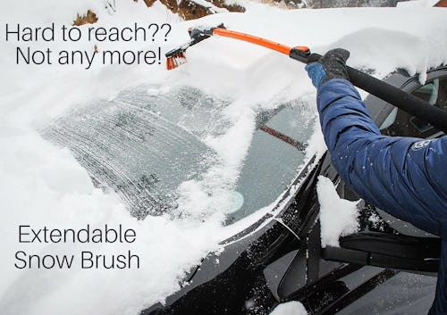 problem solving products BIRDROCK HOME Extendable Ice Scraper