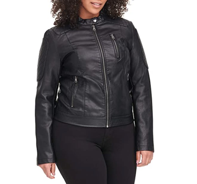 Levi's Faux-Leather Racer Jacket