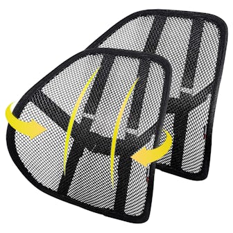 Kingphenix Mesh Lumbar Support Cushion (2-Pack)