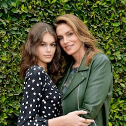 Cindy Crawford and Kaia Gerber attend 2018 Best Buddies Mother's Day Brunch.