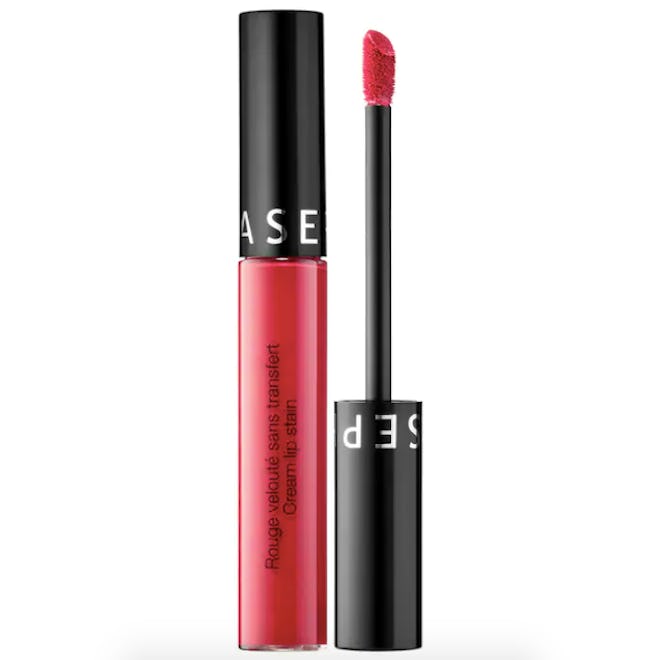 Sephora Collection Cream Lip Stain Liquid Lipstick in Strawberry Kissed