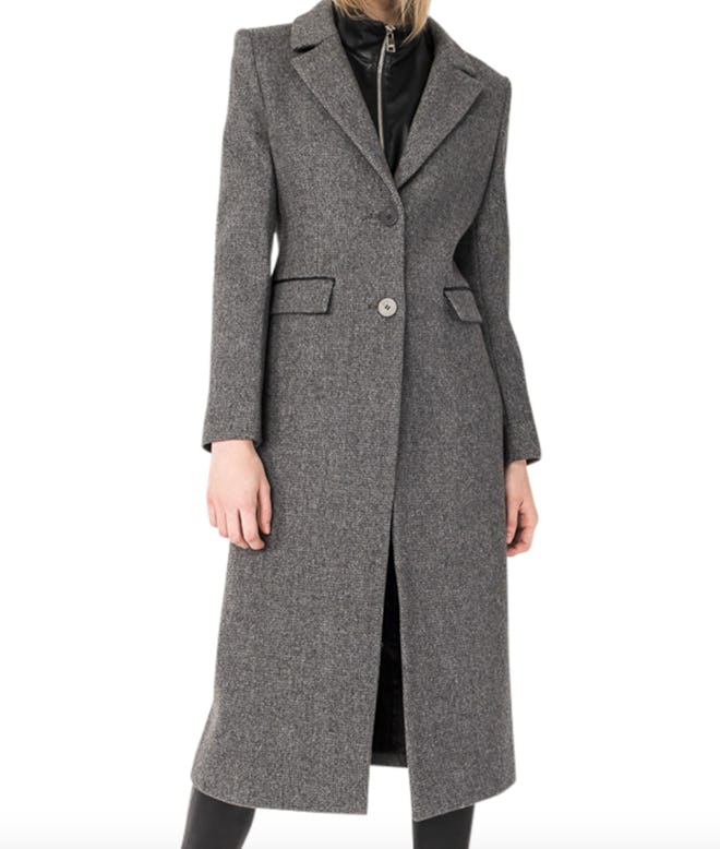 Malva Wool-Blend Long Coat 