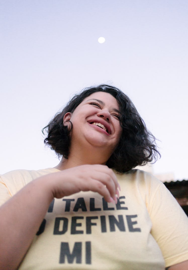 Portrait of a happy woman