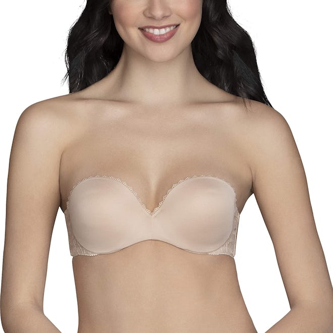 Lily of France Gel Touch Strapless Push-Up Bra 