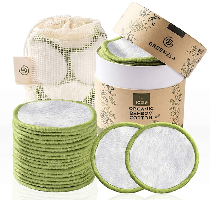 Greenzla Reusable Cotton Pads (20-Pack)