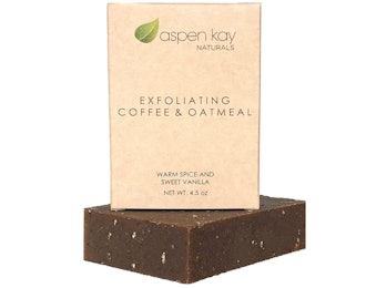 Aspen Kay Naturals Coffee & Oatmeal Exfoliating Soap
