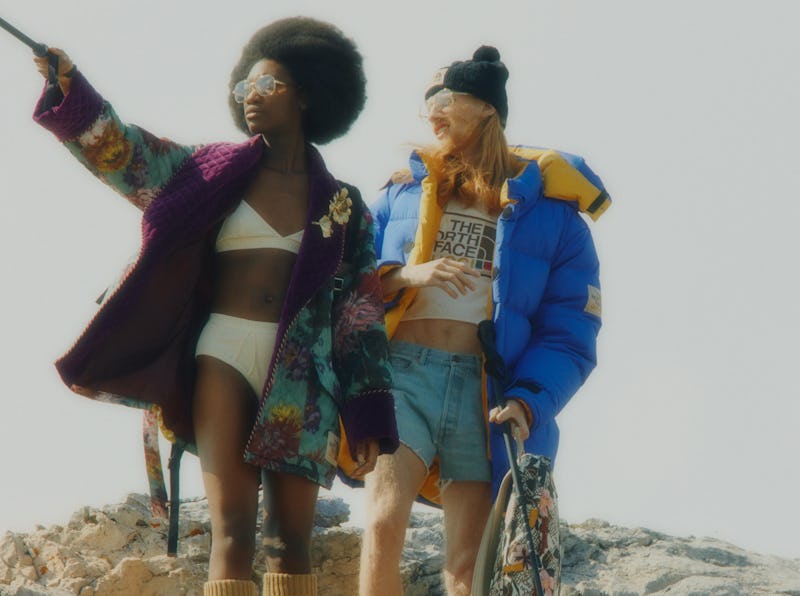 The North Face X Gucci S Collaboration Includes The Winter Coat You Ll Live In All Winter Long The North Face X Gucci S Collaboration Includes The Winter Coat You Ll Live In All Winter Long